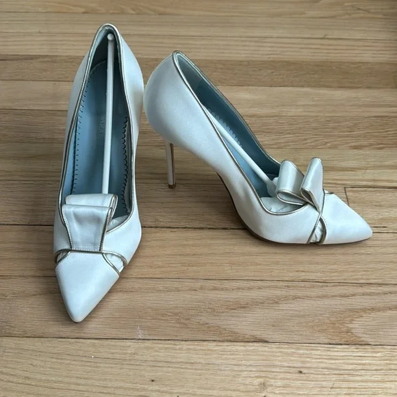 Sarah Flint Perfect Nina 100 (White Satin) - Picture 1 of 8